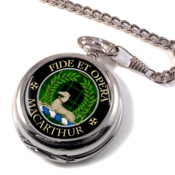 Macarthur modern Scottish Clan Pocket Watch