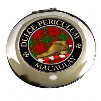Macaulay Scottish Clan Chrome Mirror