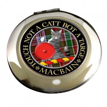 MacBain Scottish Clan Chrome Mirror