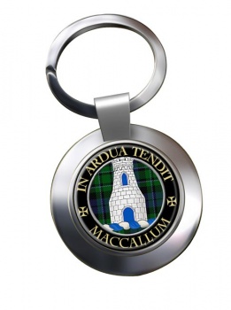 MacCallum Scottish Clan Chrome Key Ring
