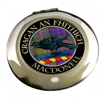 Macdonell Scottish Clan Chrome Mirror