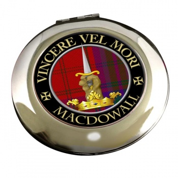 Macdowall Scottish Clan Chrome Mirror
