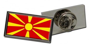 Macedonia Flag Pin Badge