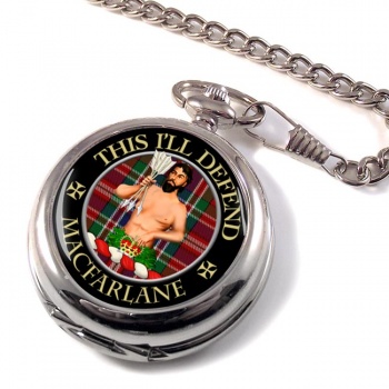 Macfarlane ancient Scottish Clan Pocket Watch