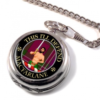 Macfarlane Modern Scottish Clan Pocket Watch