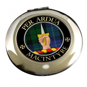 Macintyre Scottish Clan Chrome Mirror