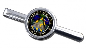 Mackenzie Scottish Clan Round Tie Clip