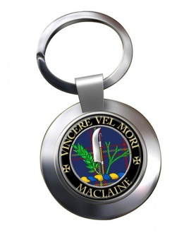 Maclaine Scottish Clan Chrome Key Ring