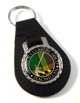 Macmillan Scottish Clan Leather Key Fob