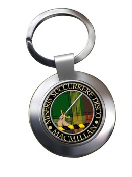 Macmillan Scottish Clan Chrome Key Ring