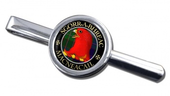 MacNeacail Scottish Clan Round Tie Clip