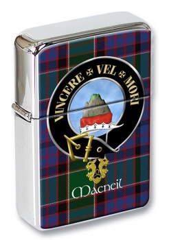 Macneil Latin Scottish Clan Flip Top Lighter