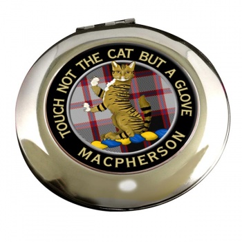 Macpherson Scottish Clan Chrome Mirror
