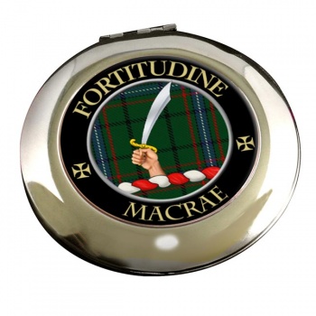 Macrae Scottish Clan Chrome Mirror