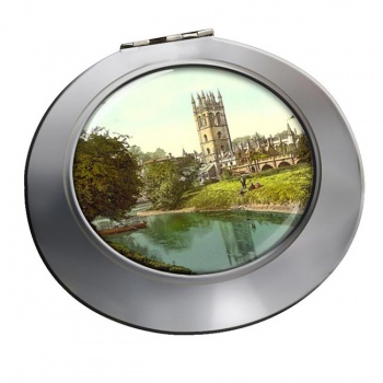 Magdalen Tower Oxford Chrome Mirror