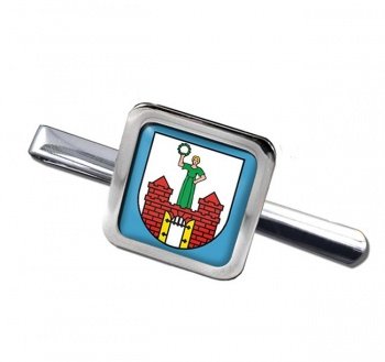 Magdeburg (Germany) Square Tie Clip