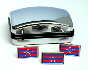 Magdalena (Colombia) Flag Cufflink and Tie Pin Set