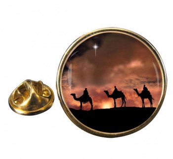 The Magi Round Pin Badge