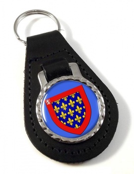 Maine (France) Leather Key Fob