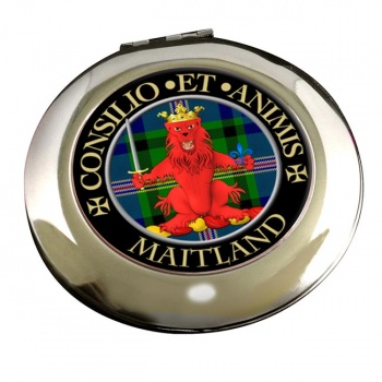 Maitland Scottish Clan Chrome Mirror