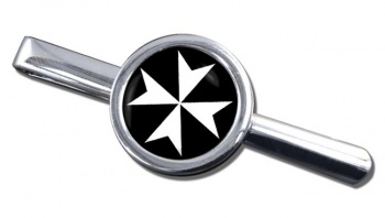 Knights Hospitaller (Order of Saint John) Round Tie Clip