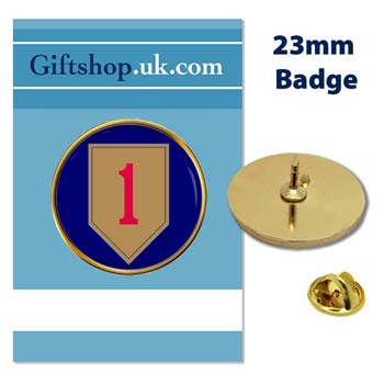 UK Gift Shop 2nd Infantry Division US Army Pin Badge
