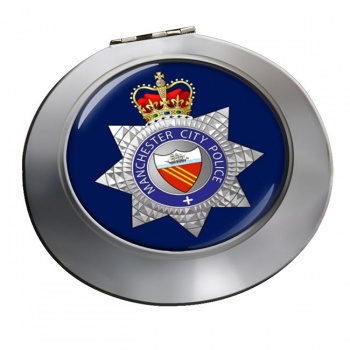 Manchester City Police Chrome Mirror