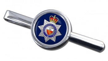 Manchester City Police Round Tie Clip