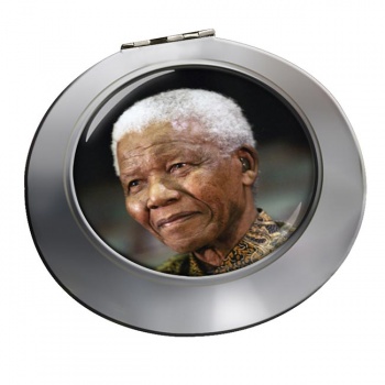 Nelson Mandela Chrome Mirror