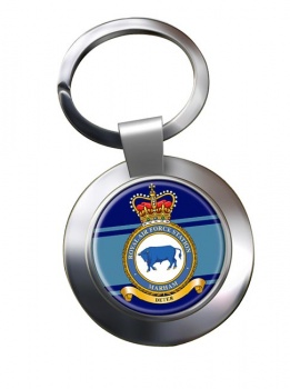 RAF Station Marham Chrome Key Ring