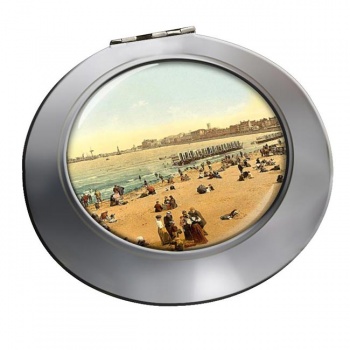 Margate Beach Chrome Mirror