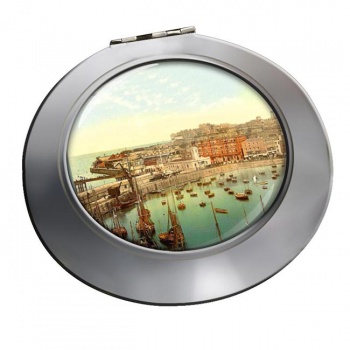 Margate Harbour Chrome Mirror
