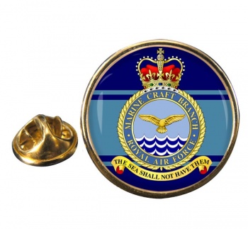 Marine Craft Branch (Royal Air Force) Round Pin Badge