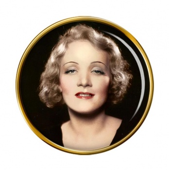 Marlene Dietrich Pin Badge