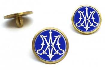 Monogram of Mother Mary Golf Ball Markers