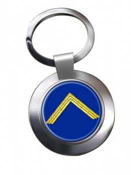 Masonic Lodge Worshipful Master Chrome Key Ring