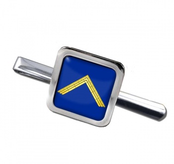 Masonic Lodge Worshipful Master Square Tie Clip