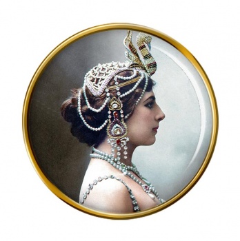 Mata Hari Pin Badge