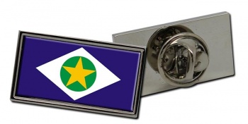 Mato Grosso (Brazil) Flag Pin Badge