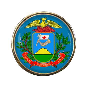 Mato Grosso (Brazil) Round Pin Badge