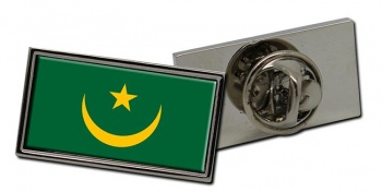 Mauritania Flag Pin Badge