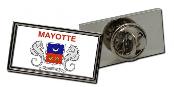 Mayotte Flag Pin Badge