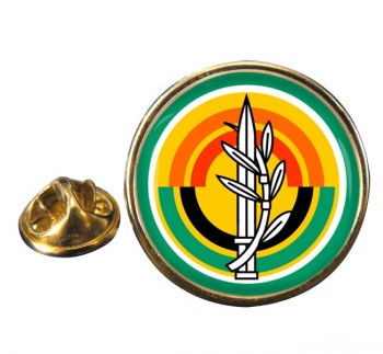 MAZI (IDF) Round Pin Badge