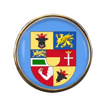 Mecklenburg-Schwerin (Germany) Round Pin Badge
