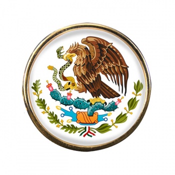 Mexico Round Pin Badge