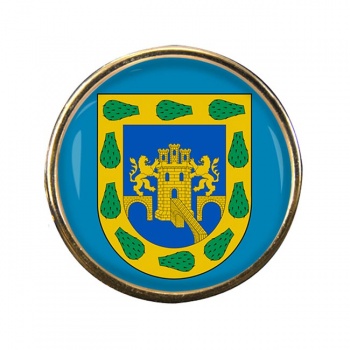 Ciudad de Mexico Round Pin Badge