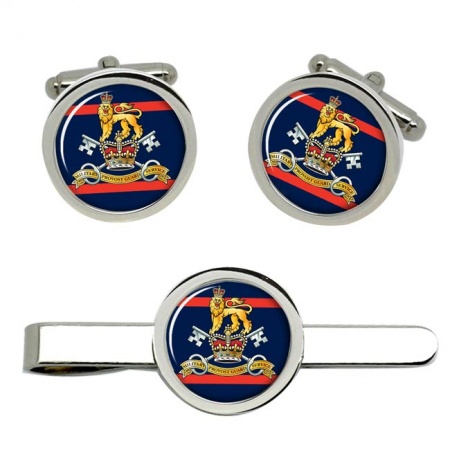 Military Provost Guard Service (MPGS), British Army Cufflinks and Tie Clip Set