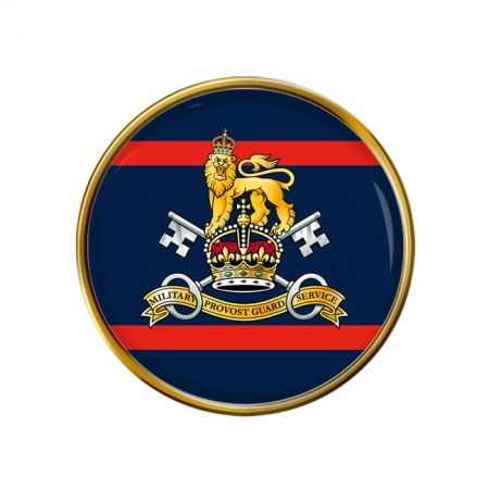 Military Provost Guard Service (MPGS), British Army CR Pin Badge