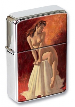 Misty Pin-up Girl Flip Top Lighter