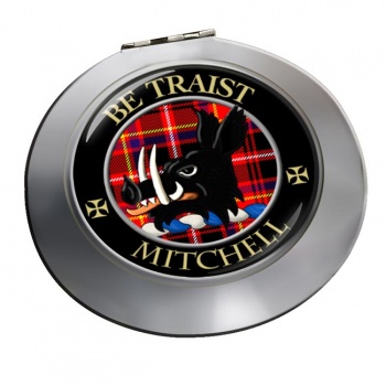 Mitchell of Innes Scottish Clan Chrome Mirror